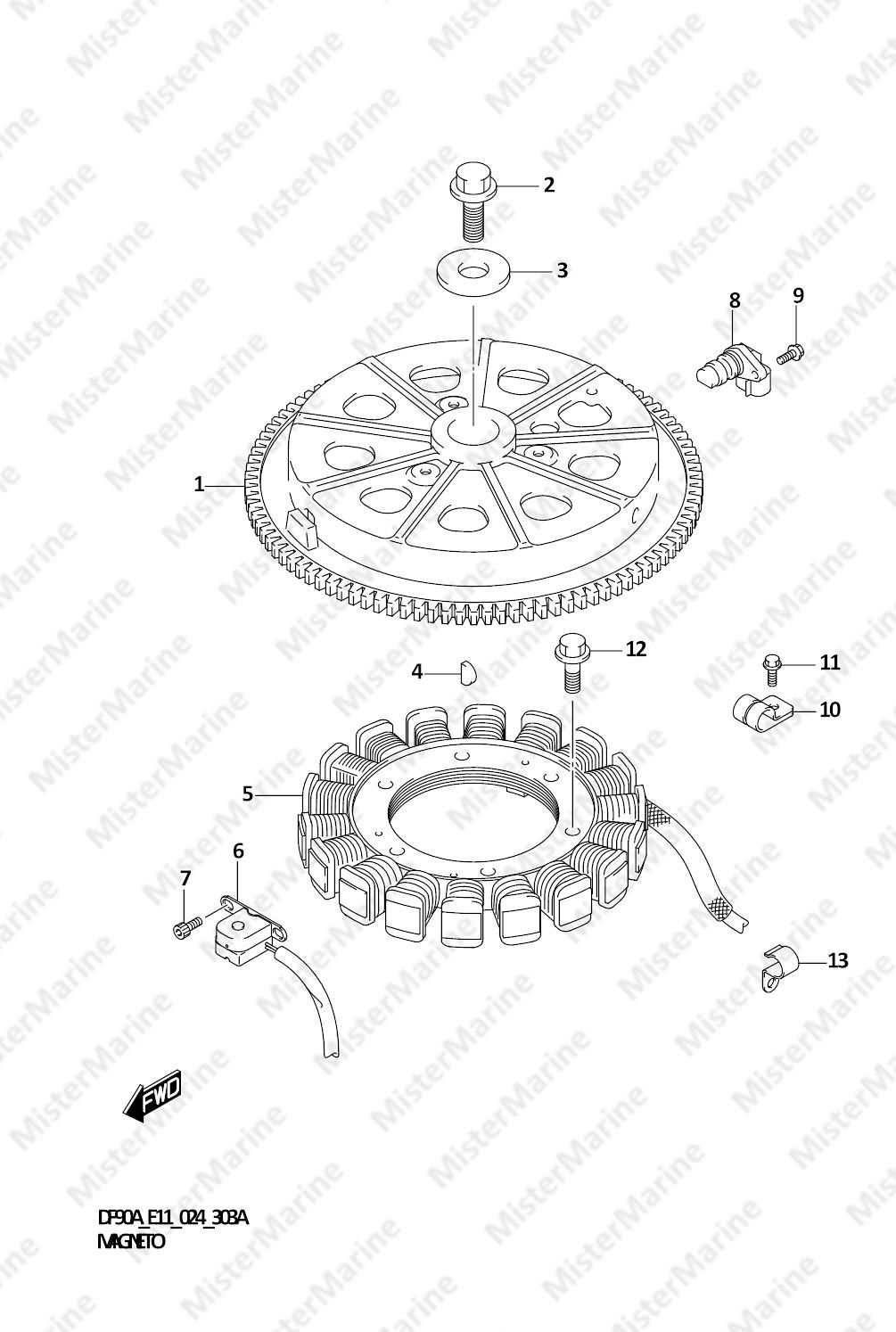 FIG.303A (1-D-16) MAGNETO
