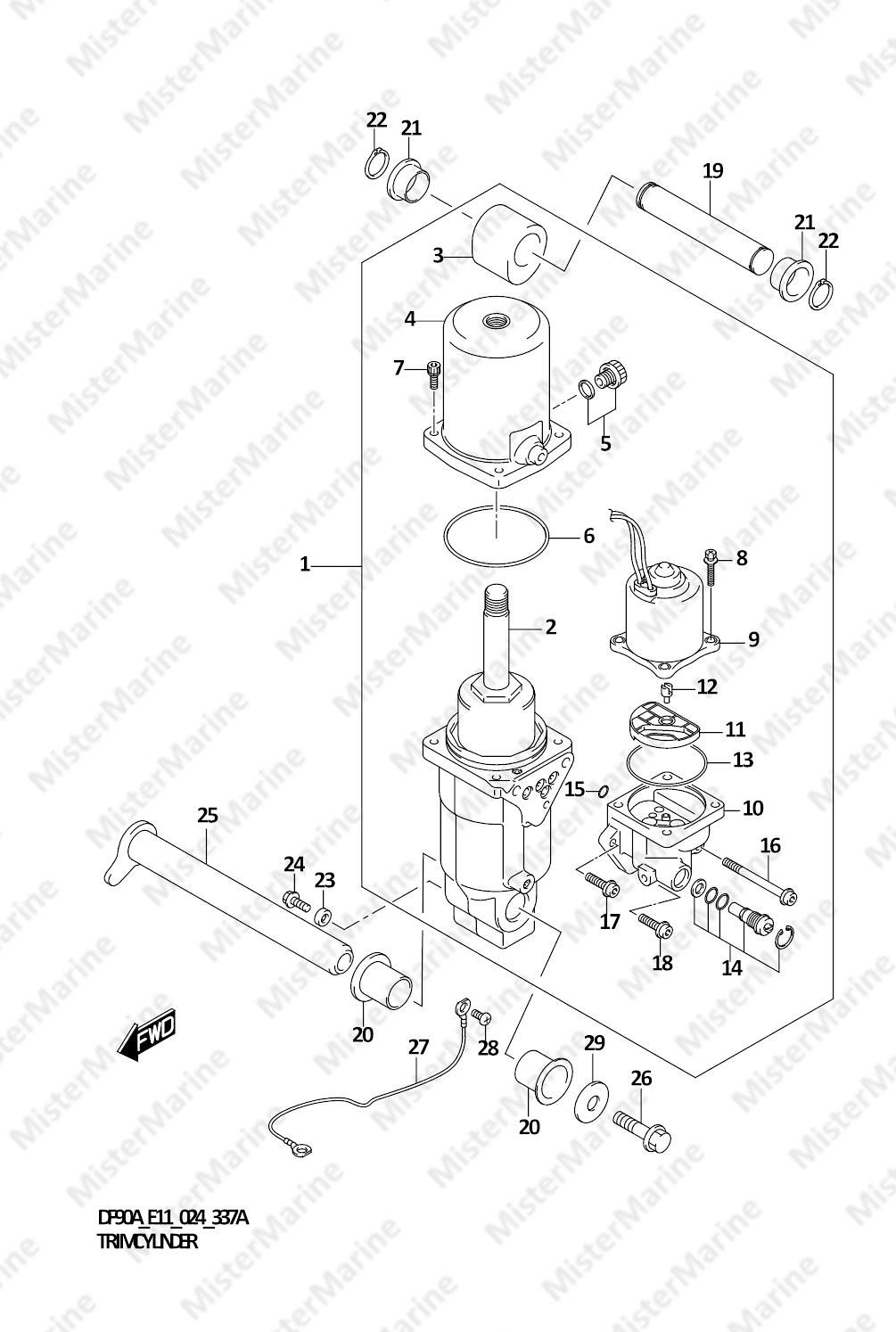 FIG.337A (1-F-7) TRIM CYLINDER
