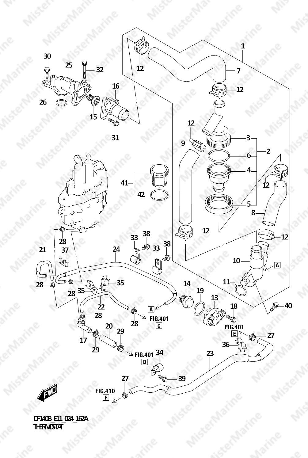 FIG.162A (1-C-6) THERMOSTAT