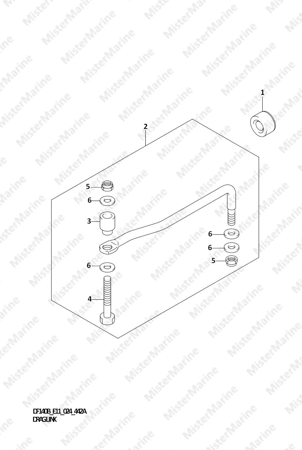FIG.442A (1-G-12) DRAG LINK