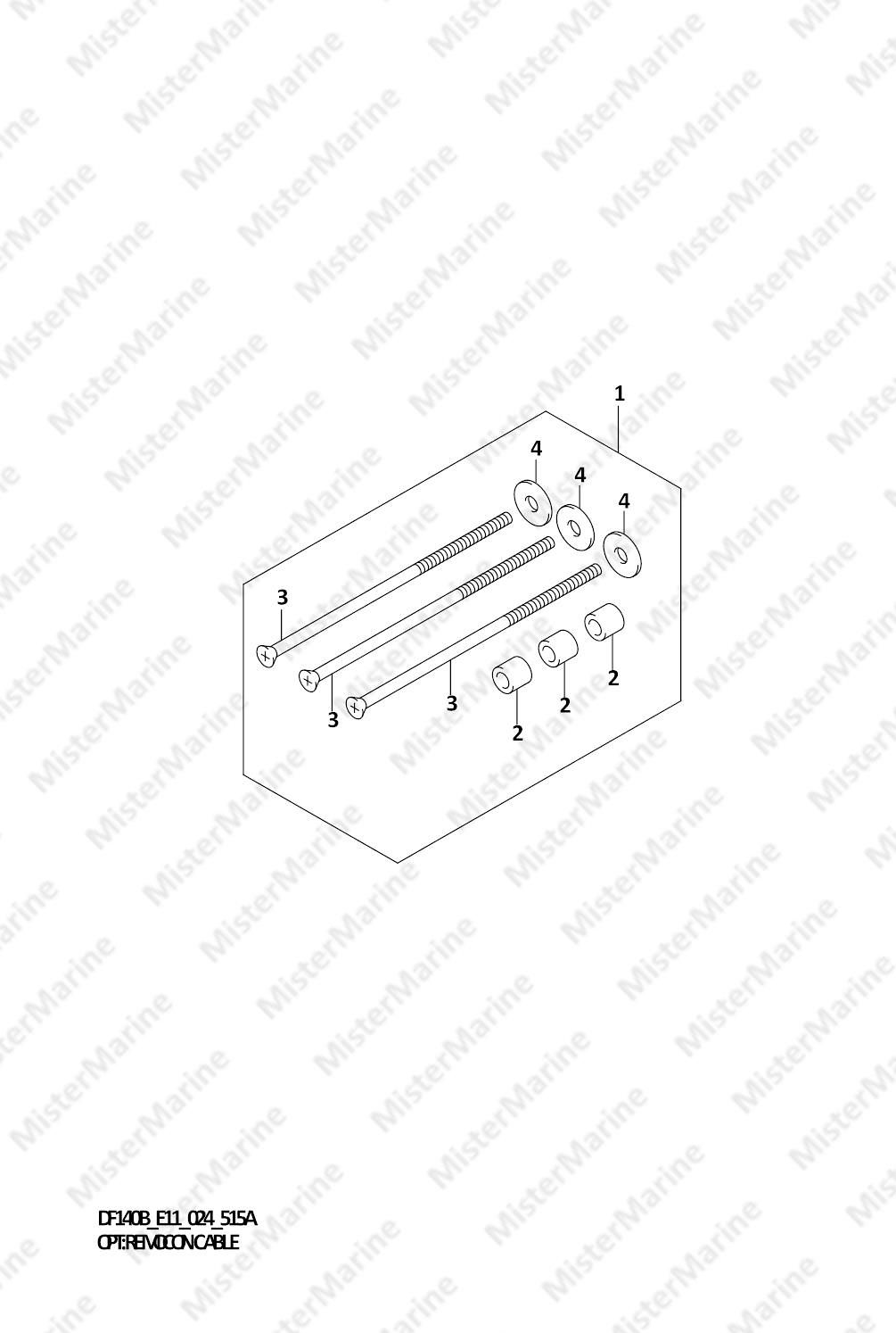 FIG.515A (1-H-6) OPT:REMOCON CABLE