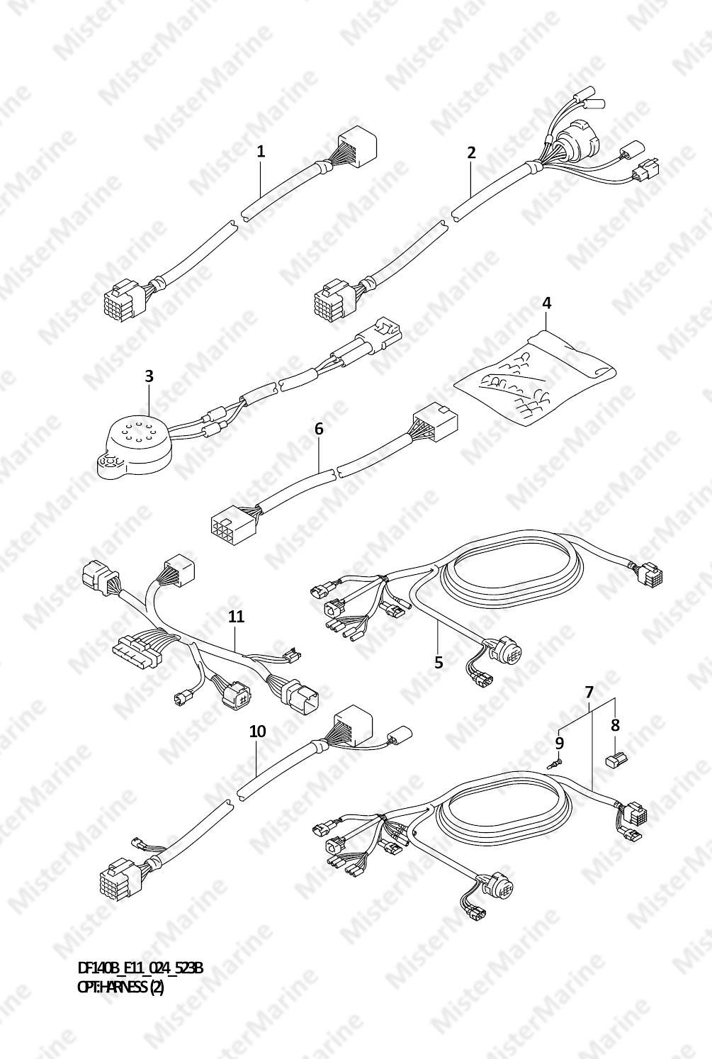 FIG.523B (1-H-11) OPT:HARNESS (2)