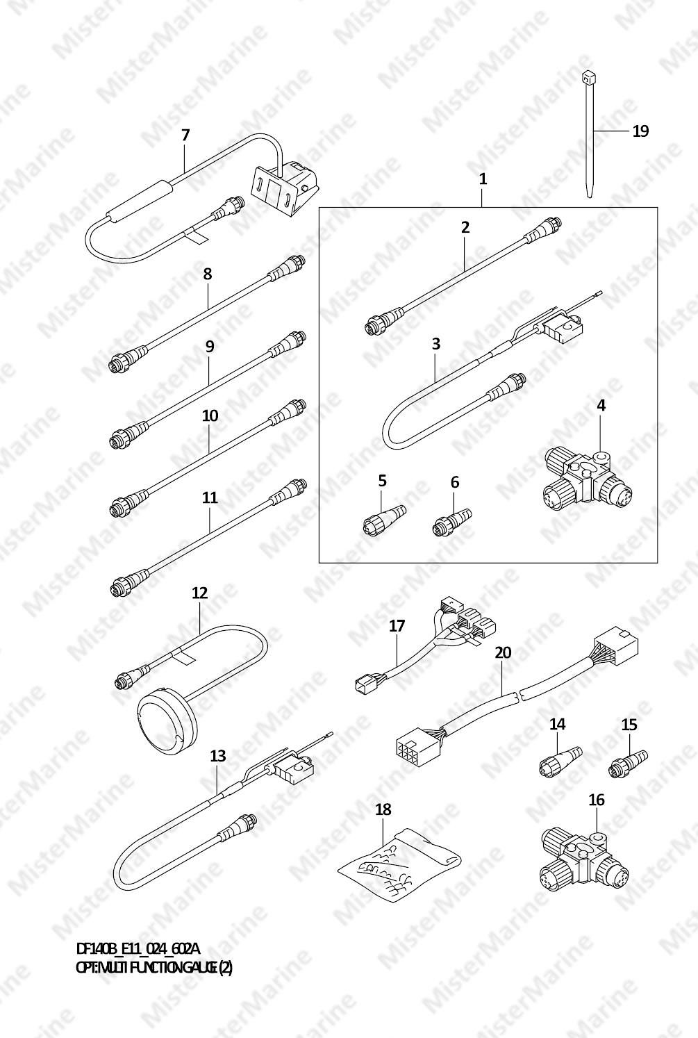FIG.602A (1-I-14) OPT:MULTI FUNCTION GAUGE (2)