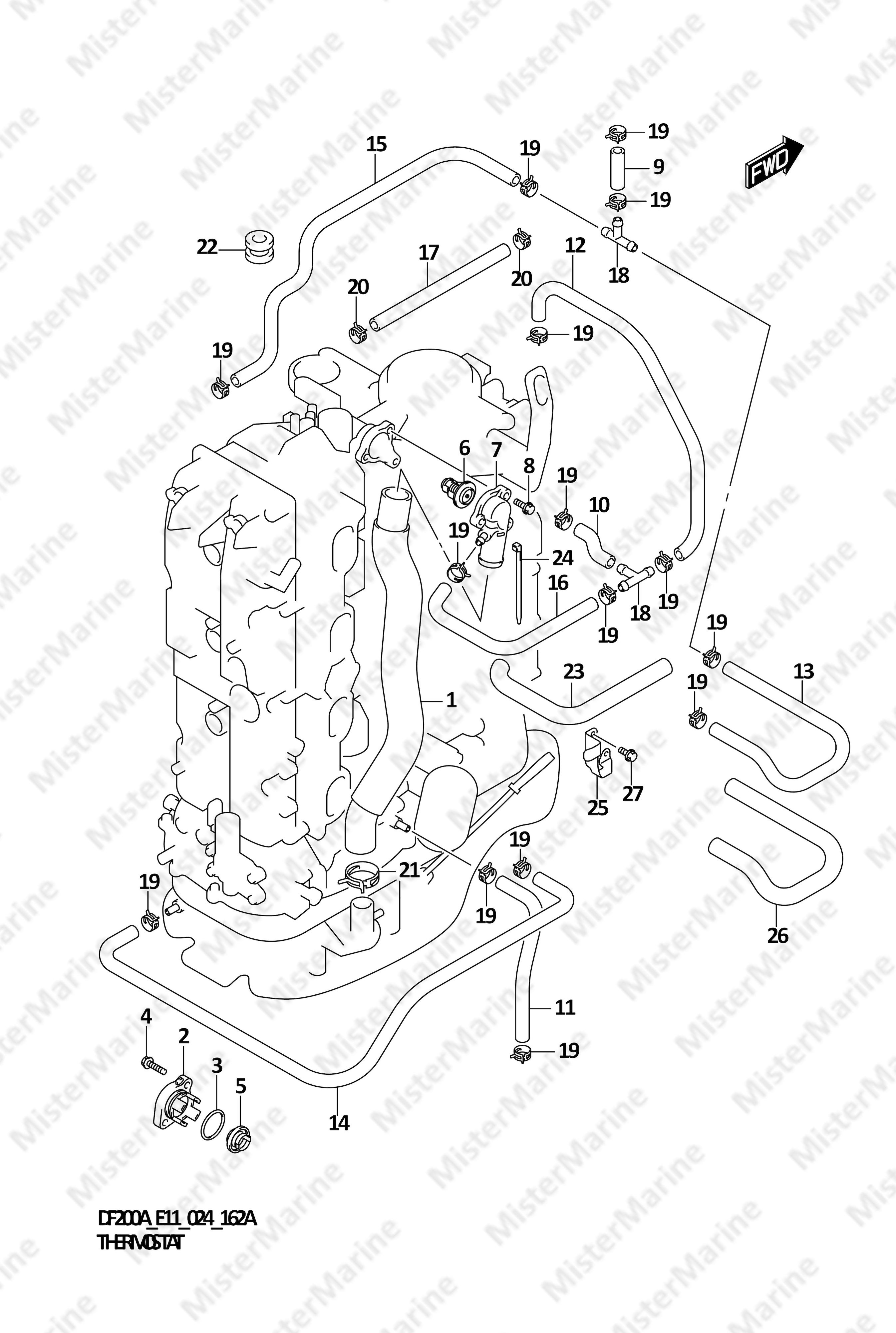 FIG.162A (1-C-13) THERMOSTAT