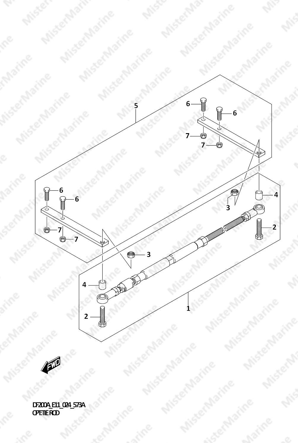 FIG.573A (1-H-16) OPT:TIE ROD