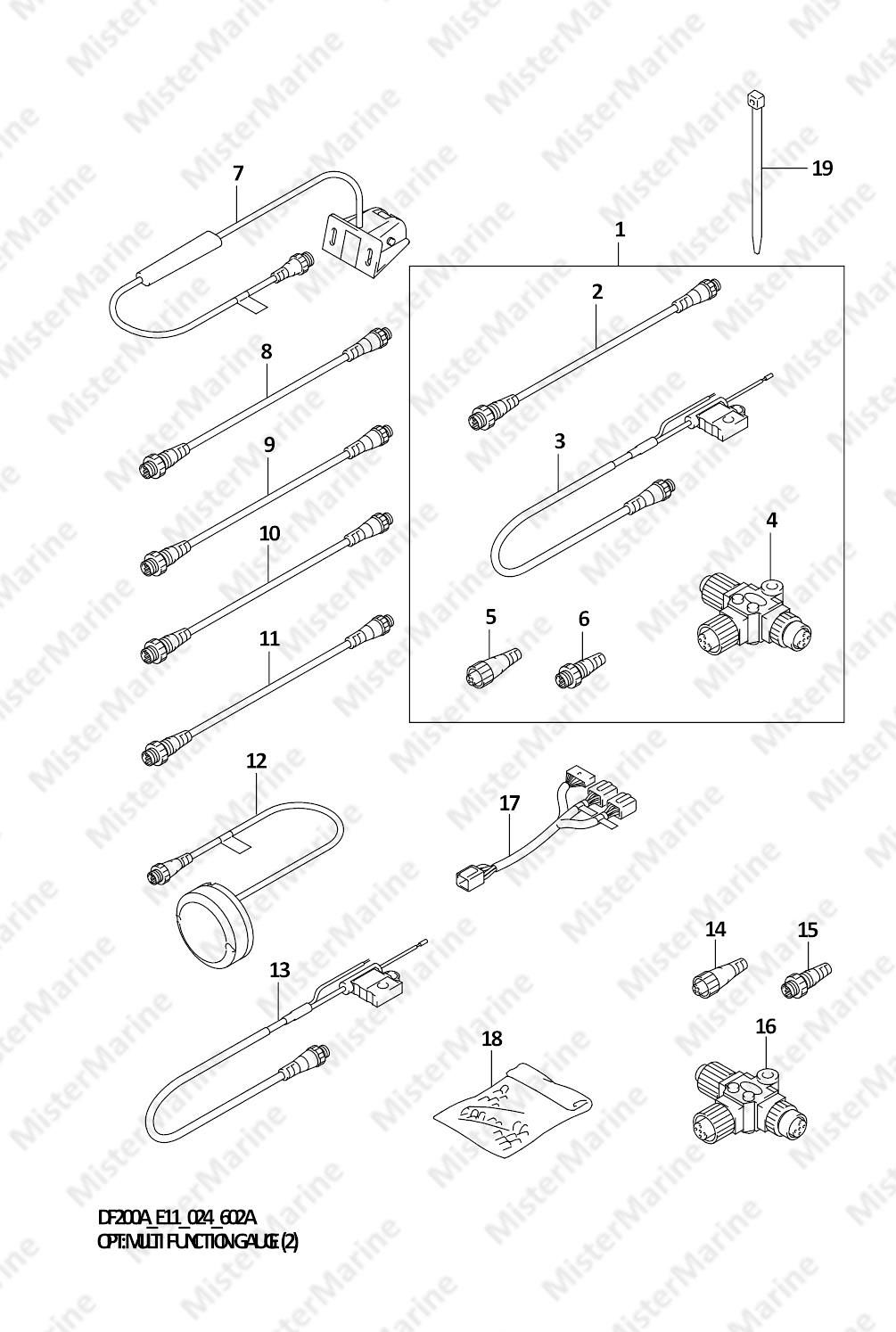 FIG.602A (1-I-6) OPT:MULTI FUNCTION GAUGE (2)