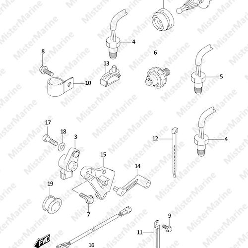 FIG.315G (1-I-2) SENSOR (DF250ST:025)