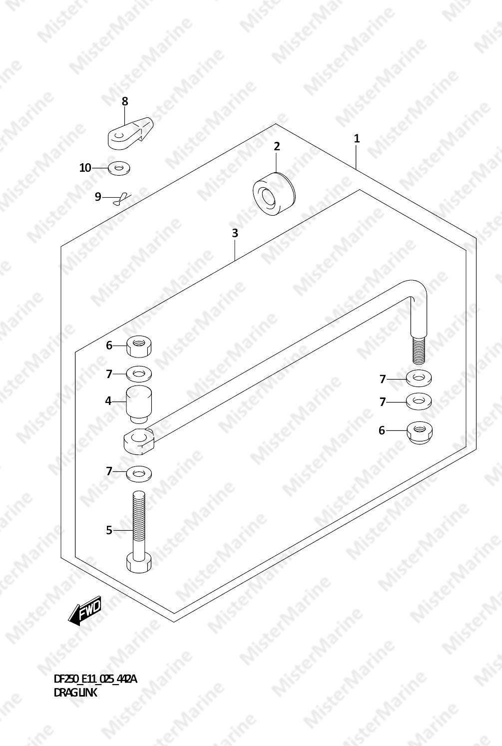 FIG.442A (2-C-11) DRAG LINK