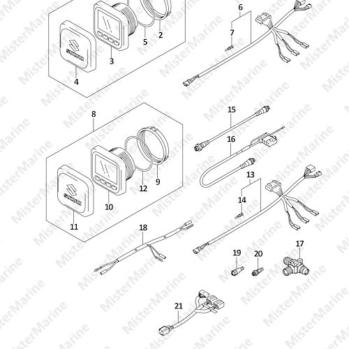 FIG.601A (2-E-8) OPT:MULTI FUNCTION GAUGE (1) (024)