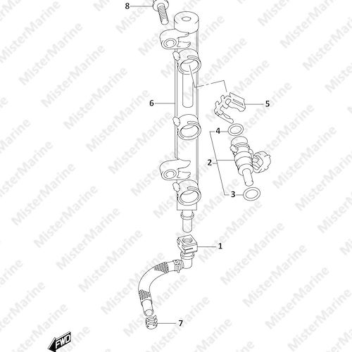 FIG.144A (1-B-10) FUEL INJECTOR