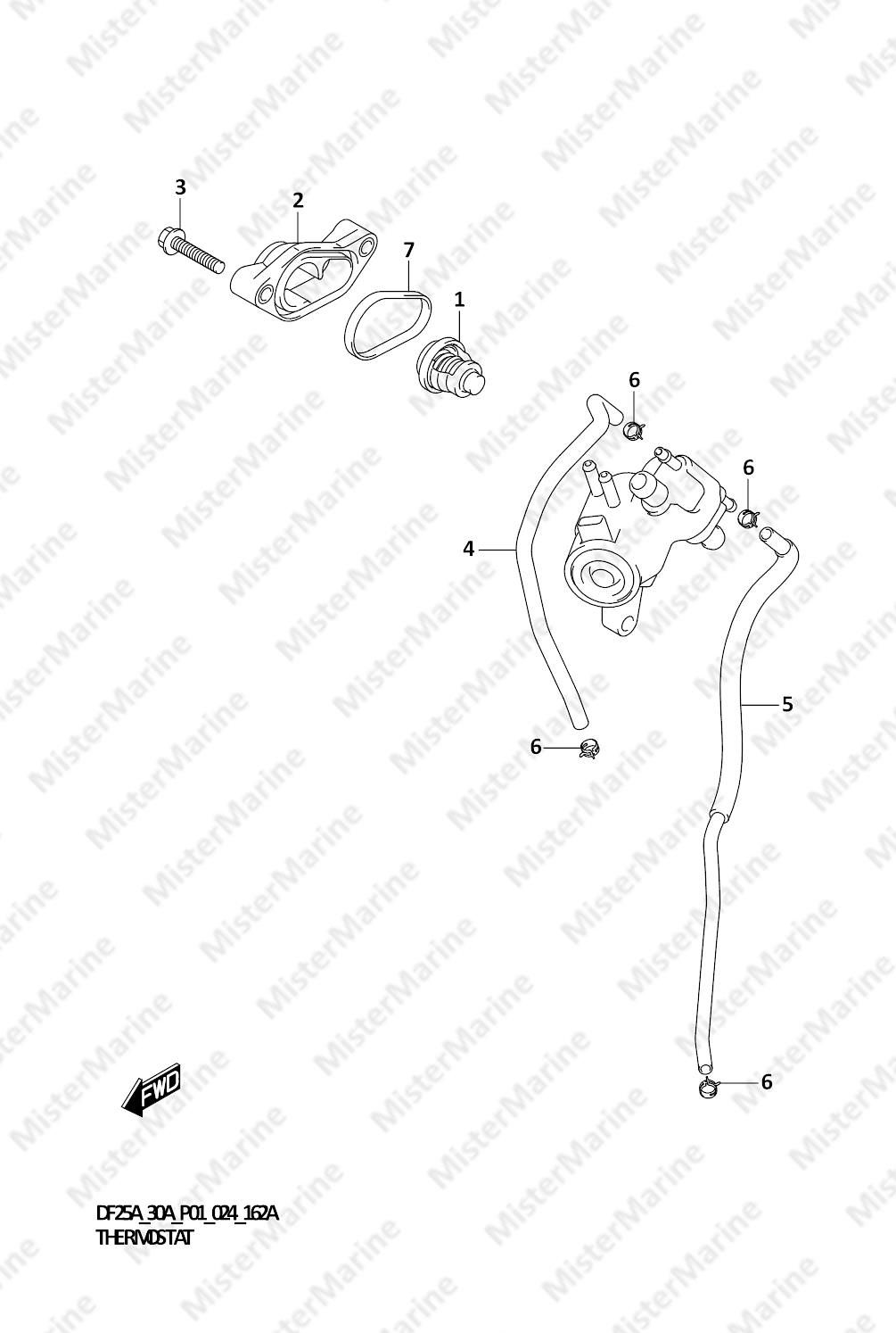 FIG.162A (1-C-4) THERMOSTAT