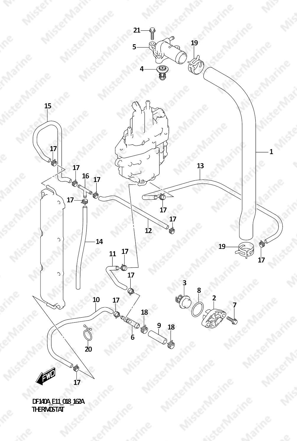 FIG.162A (1-C-9) THERMOSTAT
