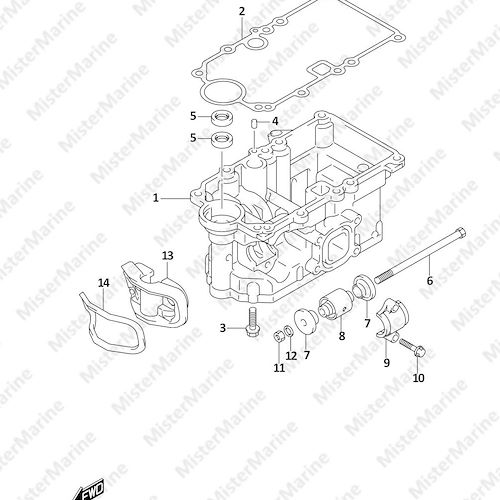 FIG.401A (1-F-12) ENGINE HOLDER