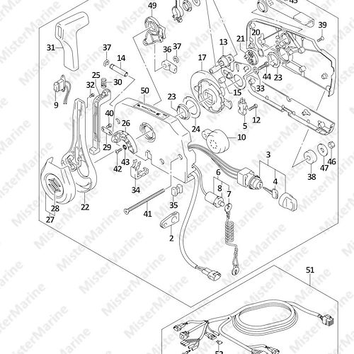 FIG.450B (1-H-12) REMOTE CONTROL (DF25AT,DF30AT)