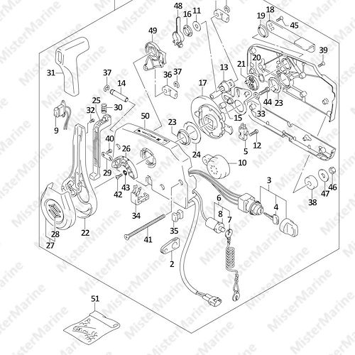 FIG.508B (1-I-6) OPT:REMOTE CONTROL (DF25AT,DF30AT,DF30ATH)