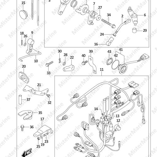 FIG.513B (1-I-9) OPT:REMOTE CONTROL PARTS (DF30ATH)