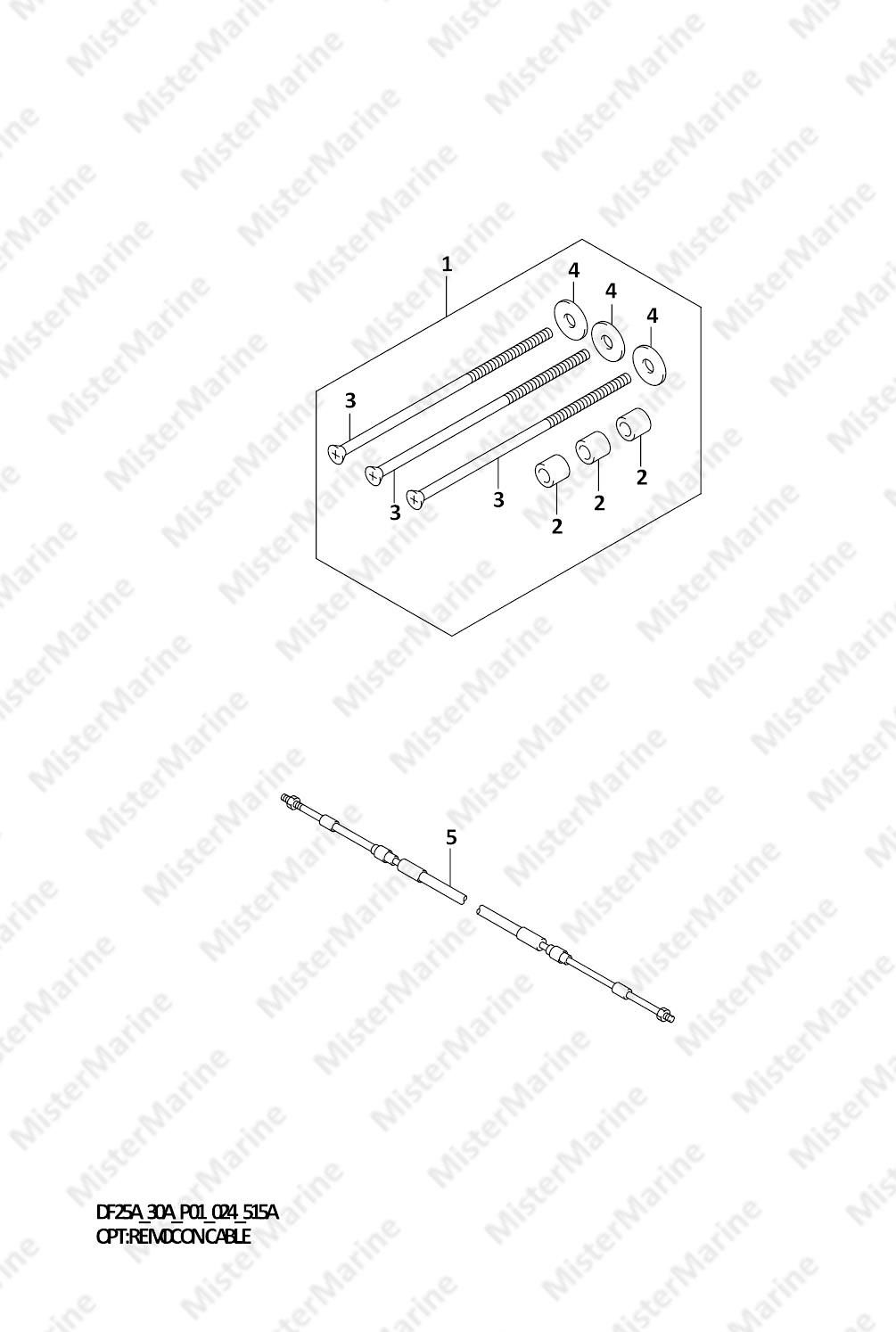 FIG.515A (1-I-11) OPT:REMOCON CABLE
