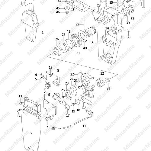 FIG.545A (1-J-8) OPT:REMOTE CONTROL ASSY SINGLE (2) (SEE NOTE)