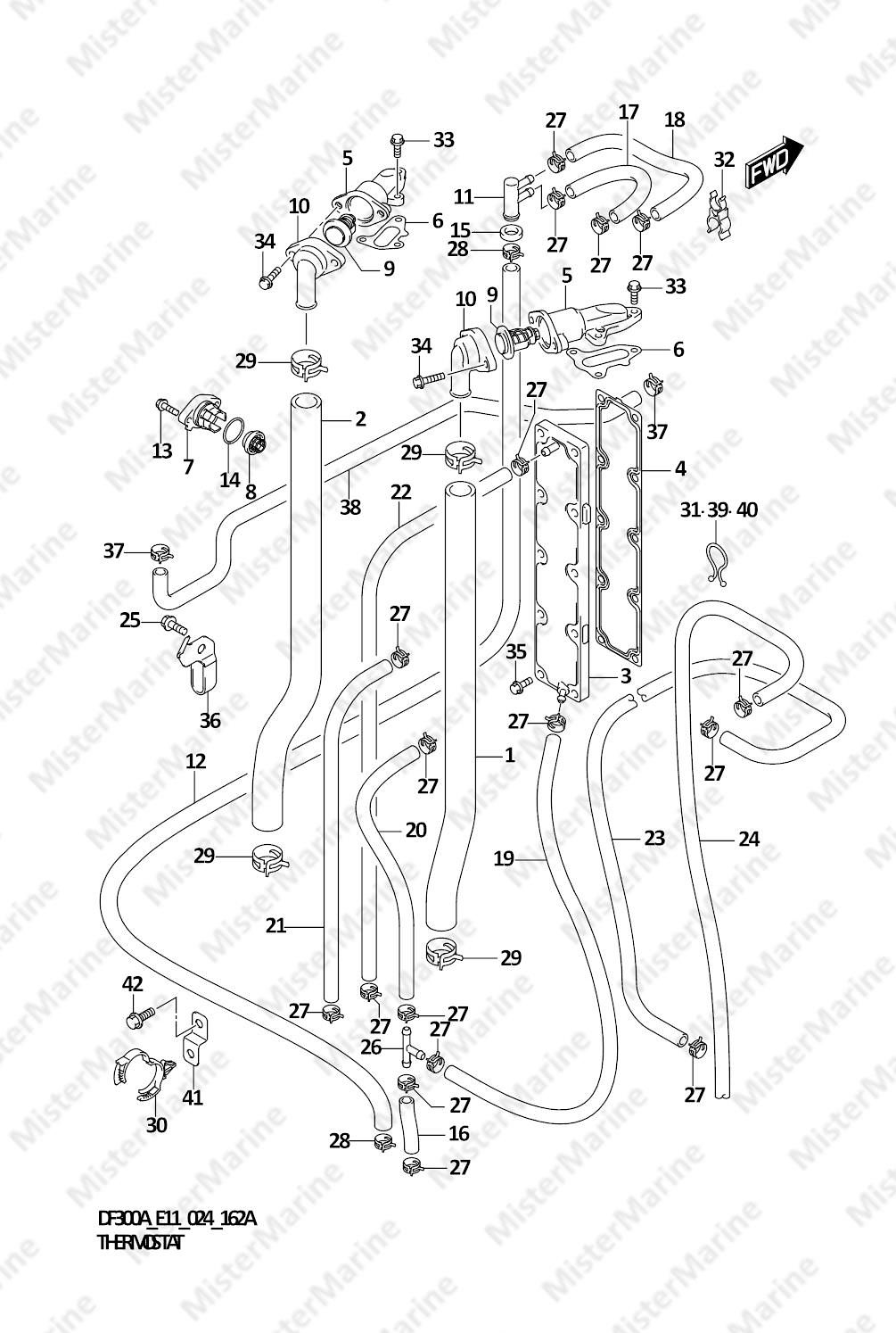 FIG.162A (1-C-10) THERMOSTAT