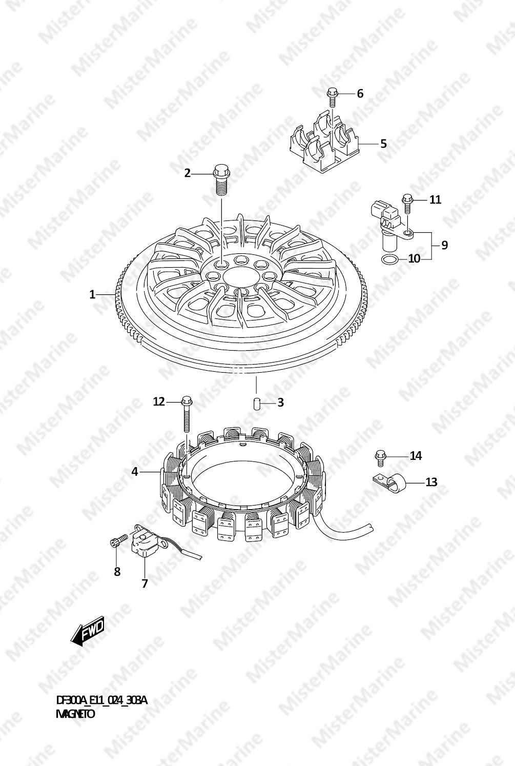 FIG.303A (1-D-10) MAGNETO