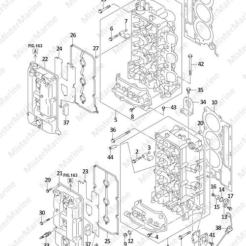 FIG.111A (1-B-2) CYLINDER HEAD