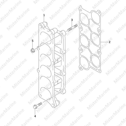 FIG.122A (1-B-15) INTAKE MANIFOLD