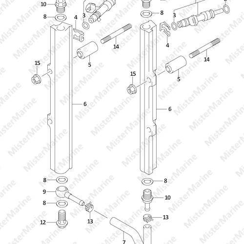 FIG.144A (1-C-3) FUEL INJECTOR (E01,E11)