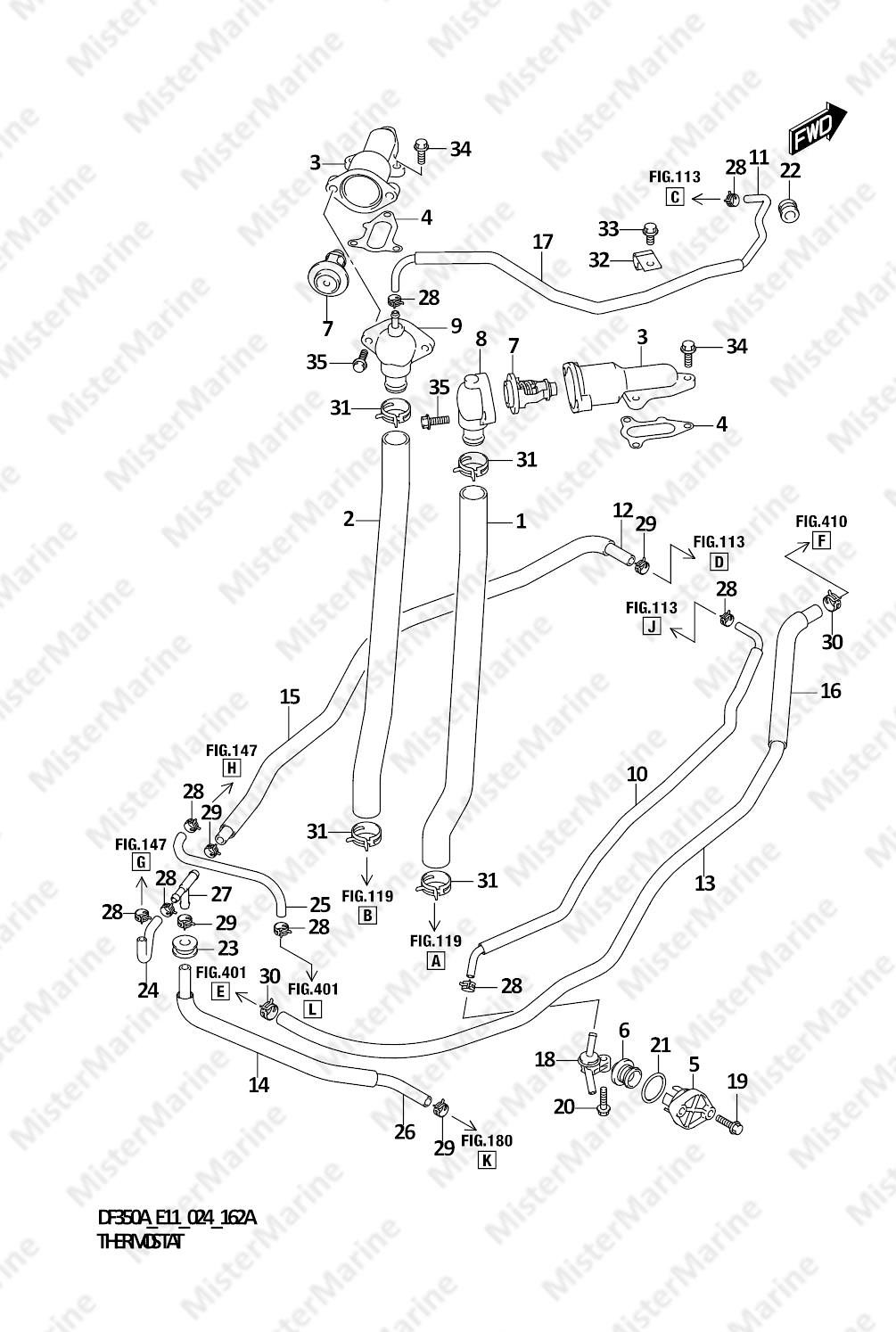 FIG.162A (1-C-12) THERMOSTAT