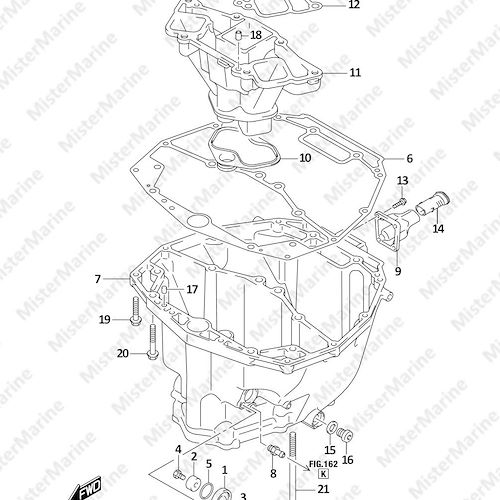 FIG.180A (1-C-16) OIL PAN
