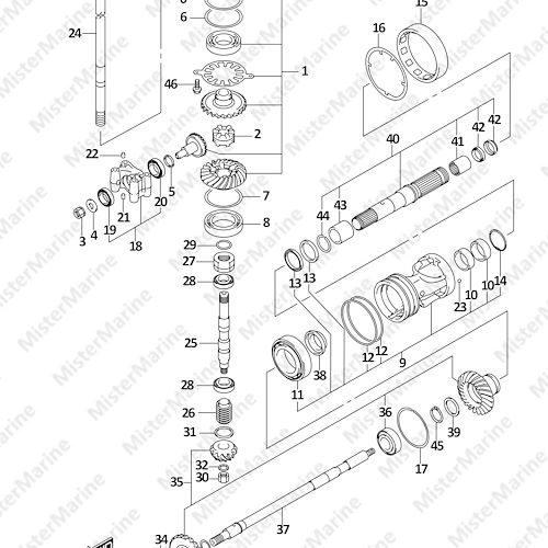 FIG.220A (1-D-4) TRANSMISSION (E01,E11,E40)