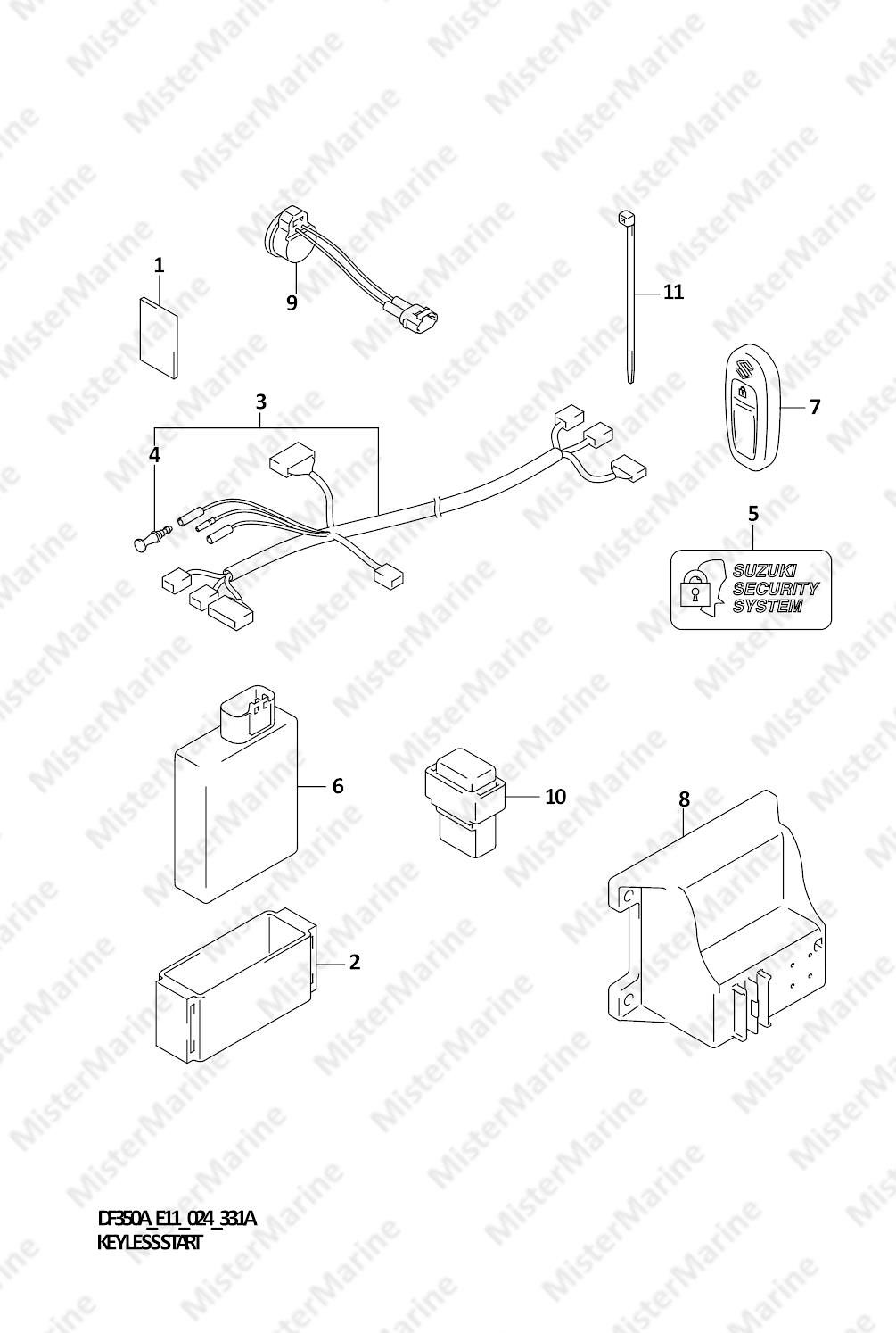 FIG.331A (1-E-4) KEY LESS START