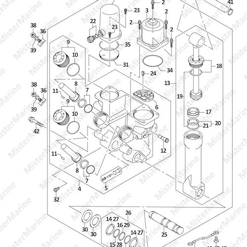 FIG.337A (1-E-10) TRIM CYLINDER (DF350A,DF325A,DF300B)