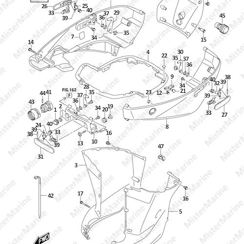 FIG.410B (1-F-13) SIDE COVER