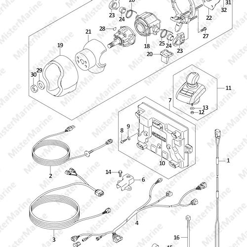 FIG.567A (1-H-5) OPT:HELM/JOY STICK (DF350AMD,DF300BMD)