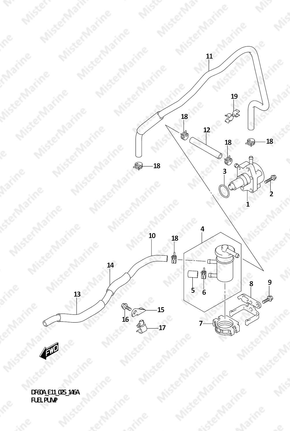 FIG.146A (1-C-3) FUEL PUMP