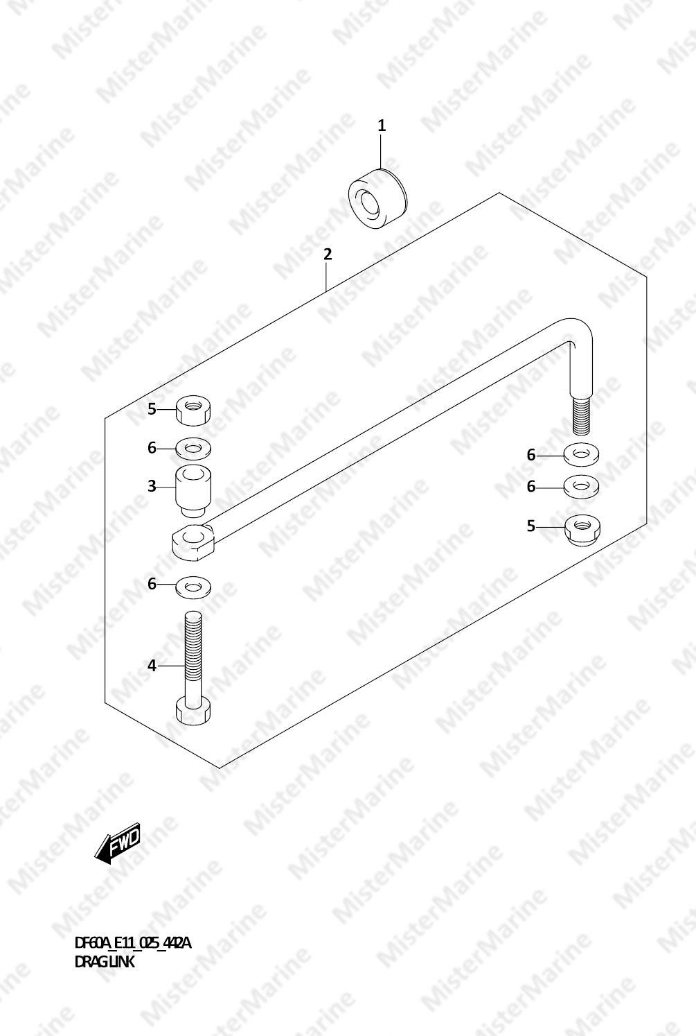 FIG.442A (1-J-14) DRAG LINK