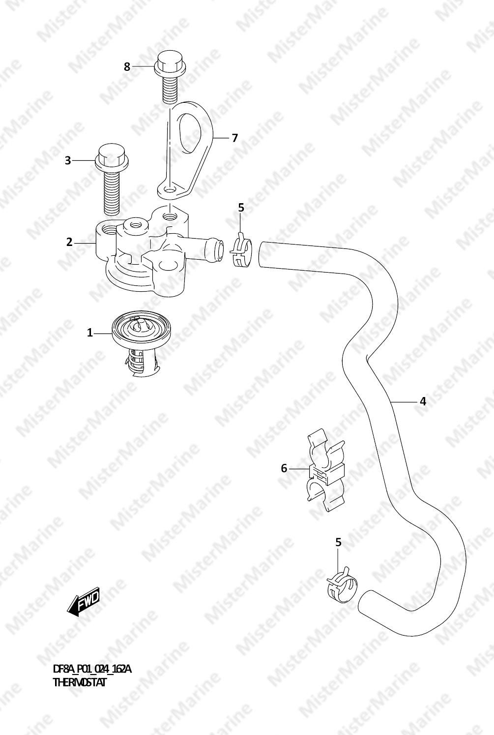 FIG.162A (1-C-4) THERMOSTAT