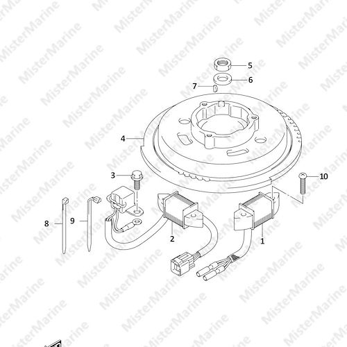 FIG.303A (1-D-2) MAGNETO (DF8A,DF9.9A)