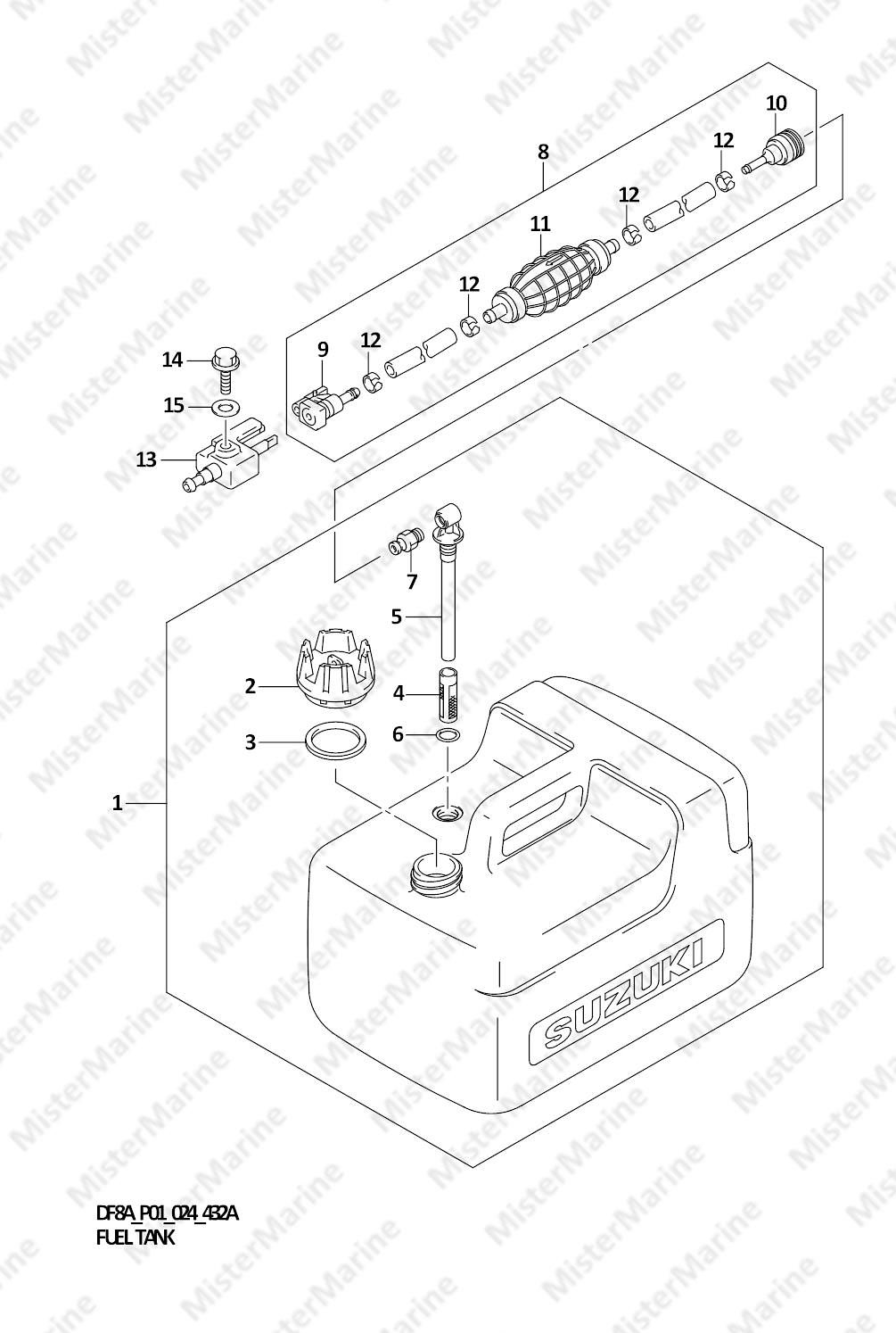 FIG.432A (1-E-9) FUEL TANK