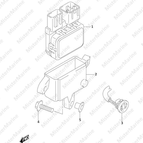 FIG.327A (1-E-5) PTT SWITCH (DF15AT,DF20AT)
