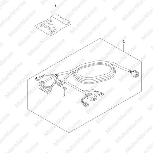 FIG.546A (1-J-4) OPT:REMOCON CABLE (ELECTRIC STARTER)