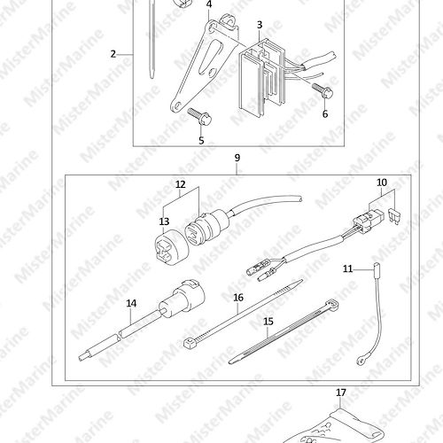 FIG.553A (1-J-5) OPT:ELECTRICAL (MANUAL STARTER) (SEE NOTE)