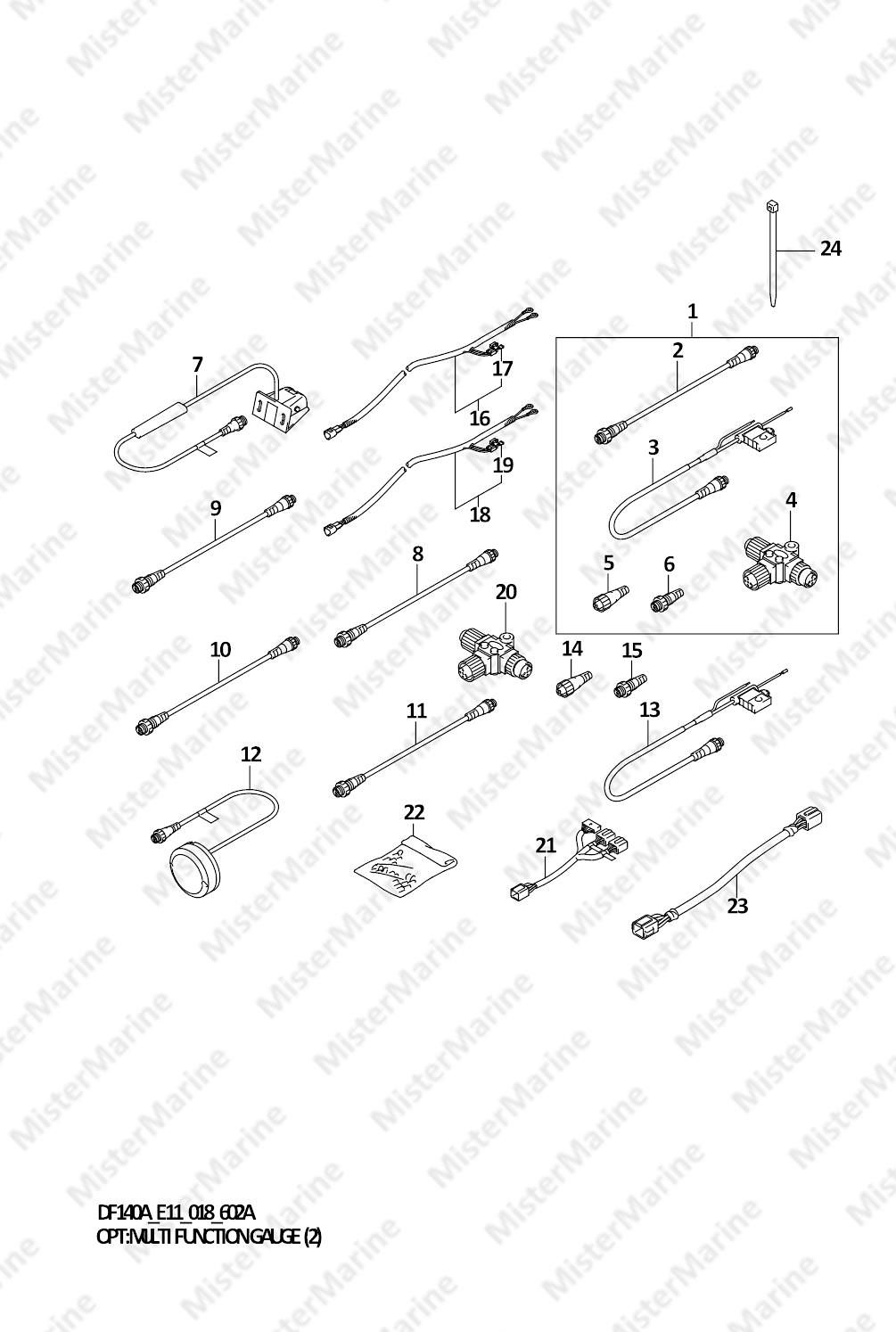 FIG.602A (2-B-5) OPT:MULTI FUNCTION GAUGE (2)