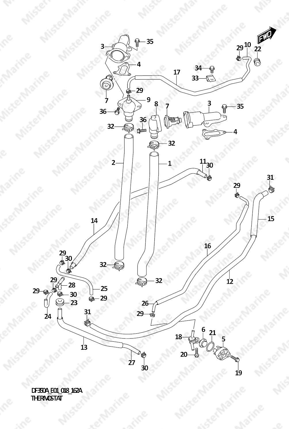 FIG.162A (1-C-5) THERMOSTAT