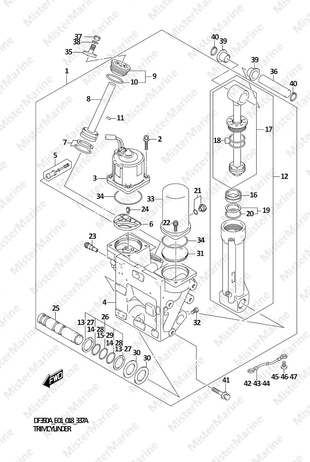 FIG.337A (1-D-12) TRIM CYLINDER