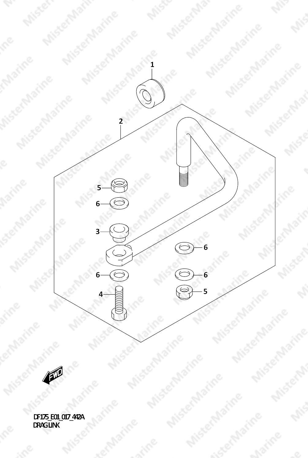 FIG.442A (2-C-8) DRAG LINK