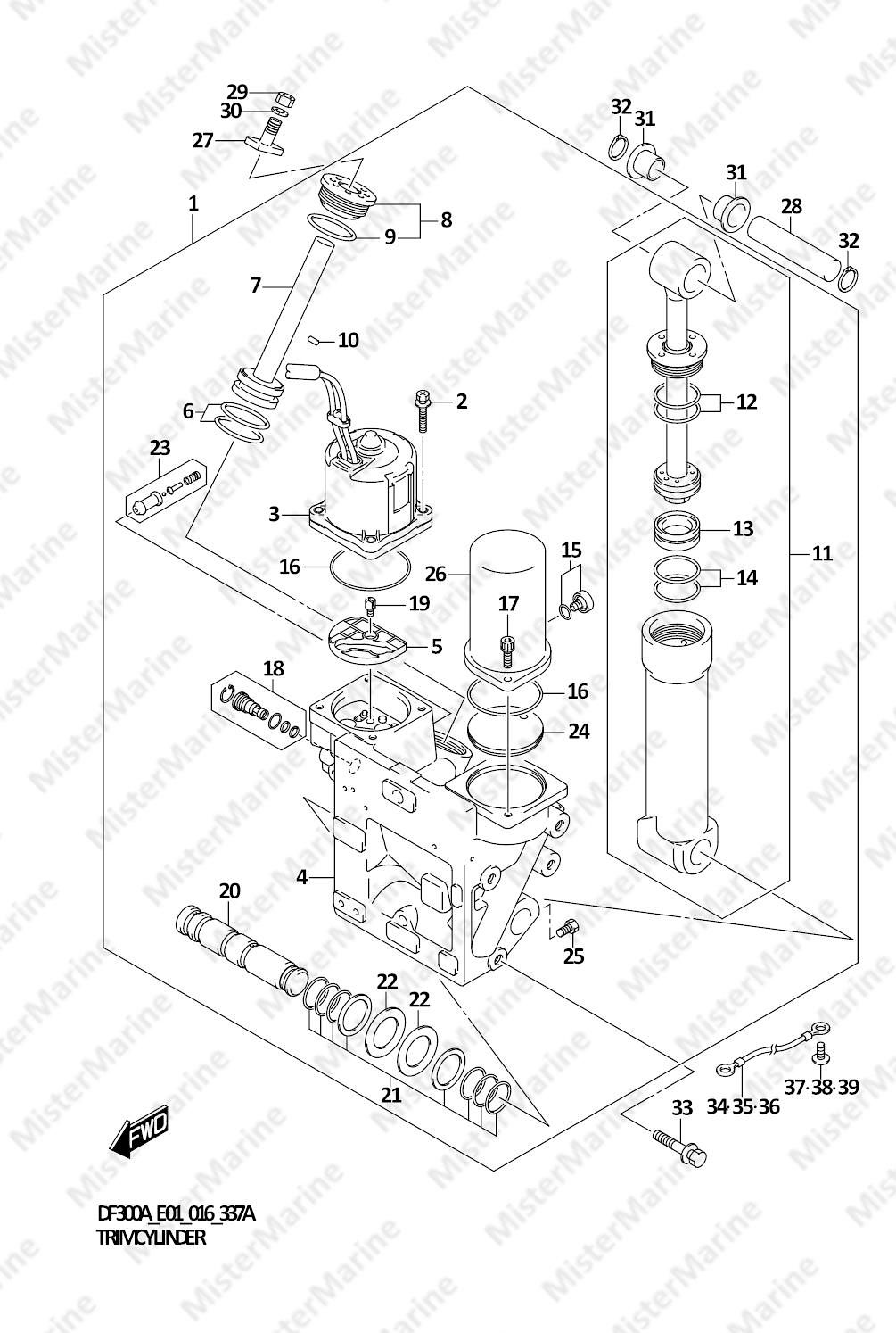 FIG.337A (1-E-15) TRIM CYLINDER