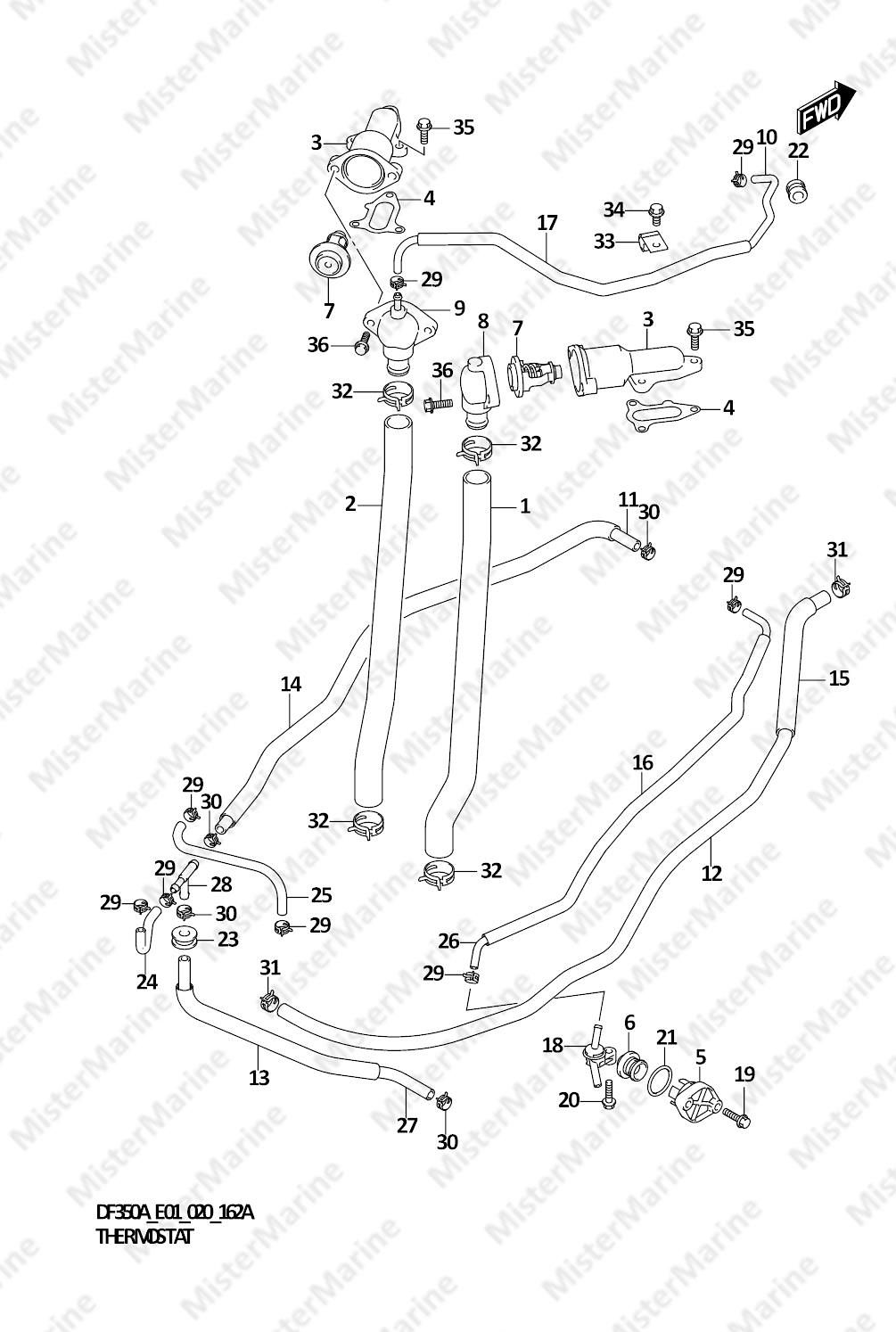 FIG.162A (1-C-12) THERMOSTAT