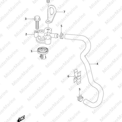 FIG.162A (1-C-10) THERMOSTAT