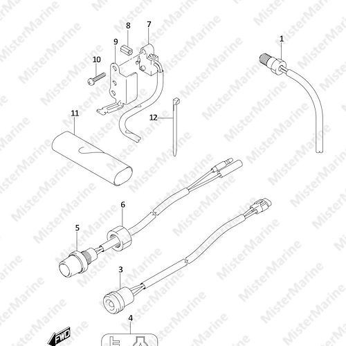 FIG.334A (1-E-8) SENSOR/SWITCH (DF8A P01)
